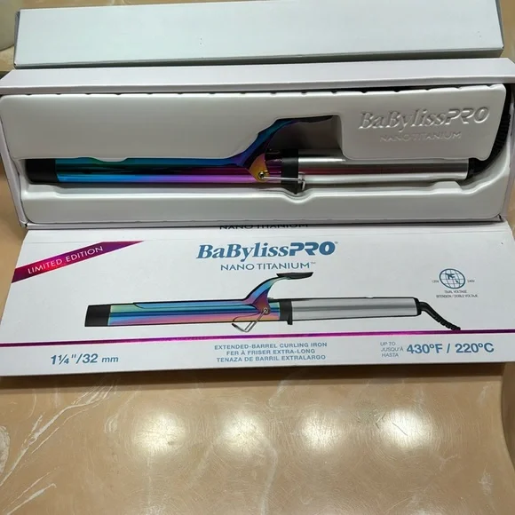 BaByLiss Nano TitaniumXL Spring curling iron - Picture 2 of 5